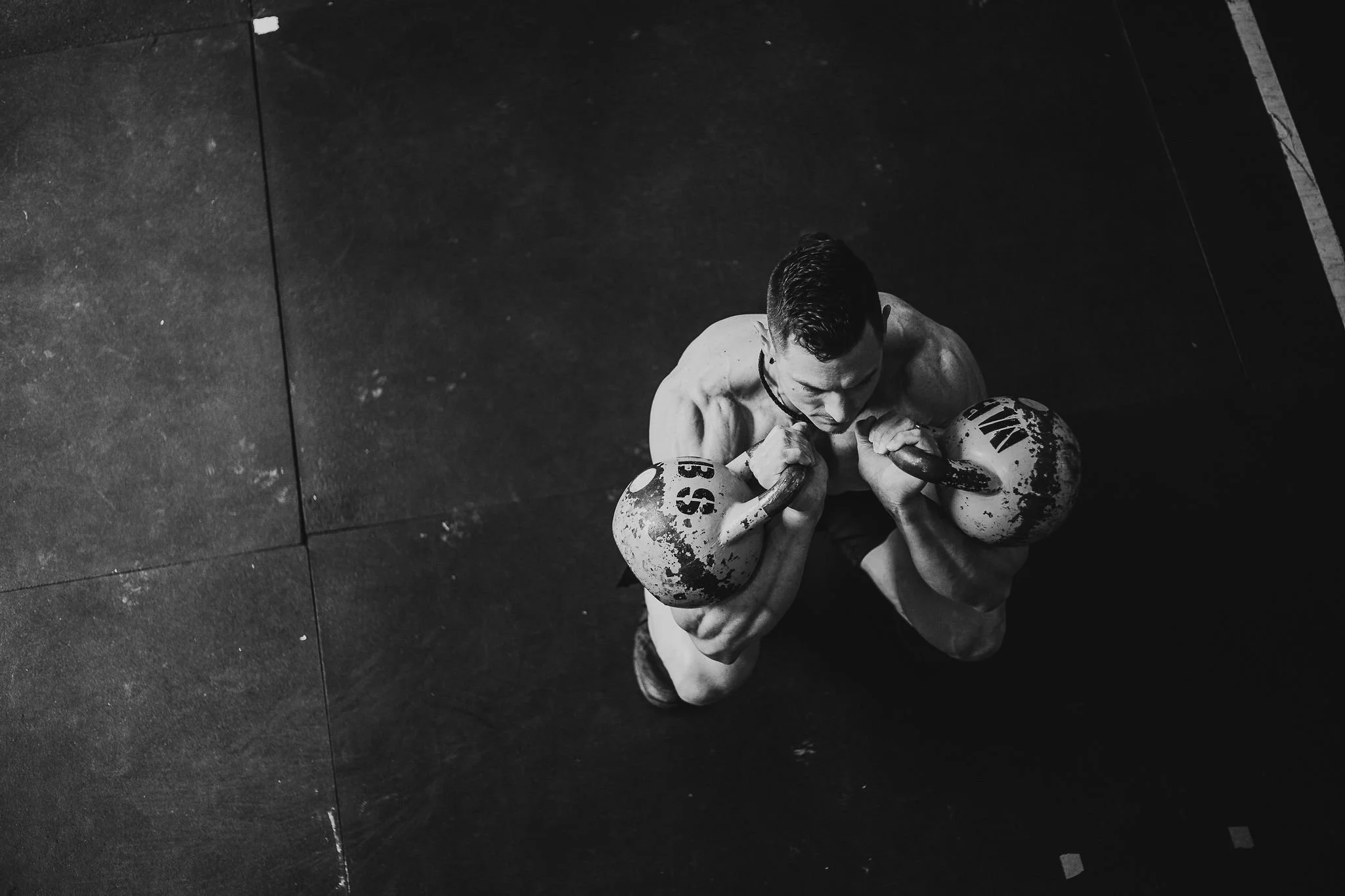 Zach Vogel training